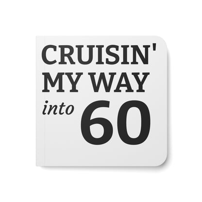 Cruisin' My Way Into 60 Board Book — Funny 60th Birthday Keepsake