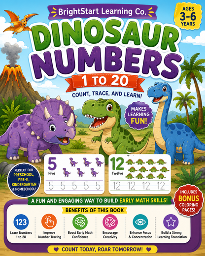 Learning Number with Dinosaur